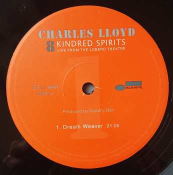 3LP/2CD/DVD Charles Lloyd: 8: Kindred Spirits Live From The Lobero Theater LTD | NUM | DLX 66870