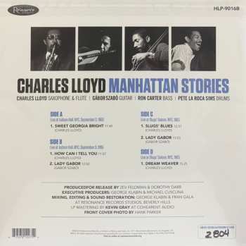 2LP Charles Lloyd: Manhattan Stories LTD | NUM | DLX 463621