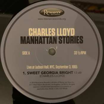 2LP Charles Lloyd: Manhattan Stories LTD | NUM | DLX 463621