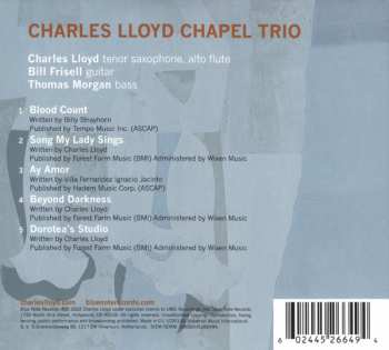 CD Charles Lloyd: Trios: Chapel 414451
