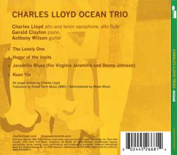 CD Charles Lloyd: Charles Lloyd – Trios: Ocean 416280
