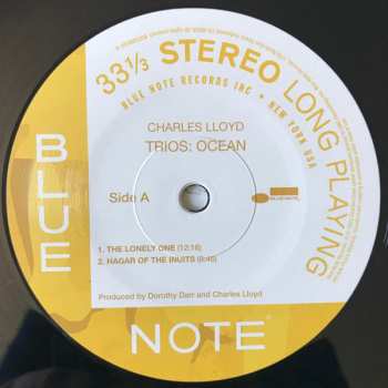 LP Charles Lloyd: Trios: Ocean 415078
