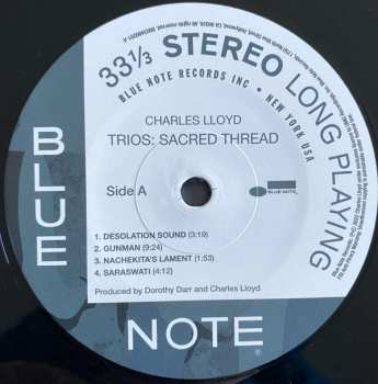 LP Charles Lloyd: Trios: Sacred Thread 393411