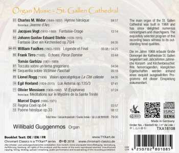 CD Charles-Marie Widor: Organ Music St. Gallen Cathedral 333018