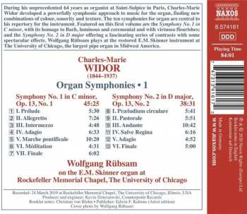 CD Charles-Marie Widor: Organ Symphonies • 1 273303