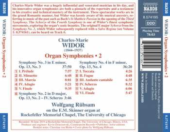 CD Charles-Marie Widor: Organ Symphonies • 2 324166