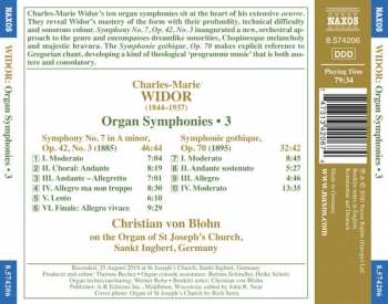 CD Charles-Marie Widor: Organ Symphonies • 3 237193