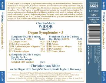 CD Charles-Marie Widor: Organ Symphonies • 5 114307