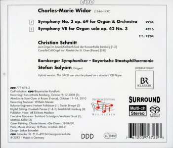 SACD Charles-Marie Widor: Organ Symphonies opp. 42,3 & 69 287312