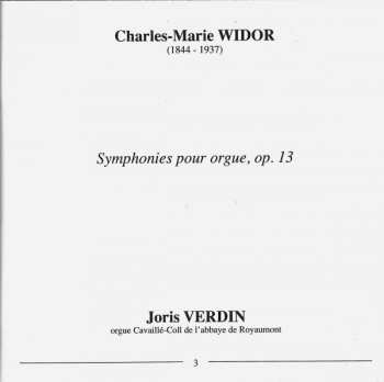 2CD Charles-Marie Widor: Symphonies Pour Orgue, Op. 13 329522