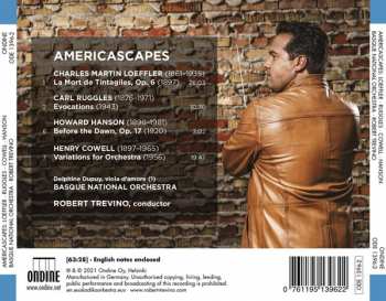 CD Charles Martin Loeffler: Americascapes 119513