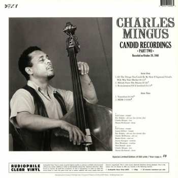 LP Charles Mingus: Candid Recordings ·Part Two· LTD | NUM | CLR 331129