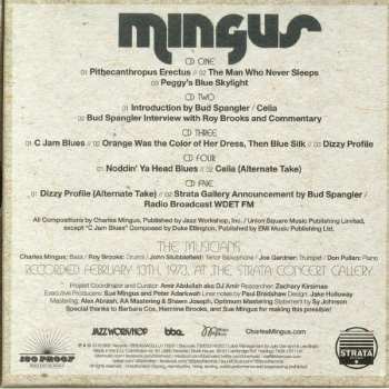 5CD/Box Set Charles Mingus: Jazz In Detroit / Strata Concert Gallery / 46 Selden DLX 240963