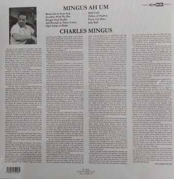 LP Charles Mingus: Mingus Ah Um CLR 440416