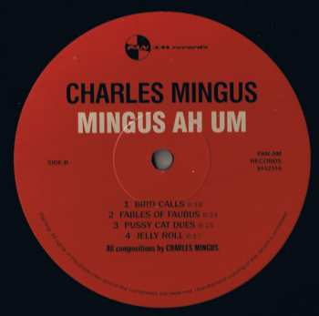 LP Charles Mingus: Mingus Ah Um LTD 90196