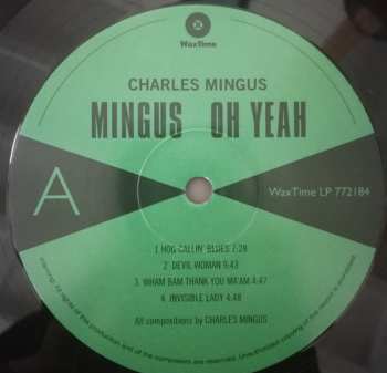 LP Charles Mingus: Oh Yeah LTD 77190