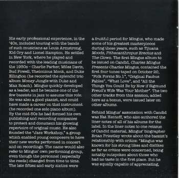 CD Charles Mingus: Presents Charles Mingus 98322