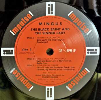 LP Charles Mingus: The Black Saint And The Sinner Lady 410783