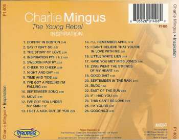 4CD/Box Set Charles Mingus: The Young Rebel 100395