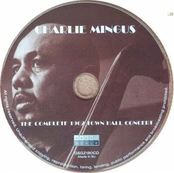 CD Charles Mingus: The Complete 1962 Town Hall Concert 234207