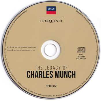 14CD/Box Set Charles Munch: The Legacy Of Charles Munch 519398