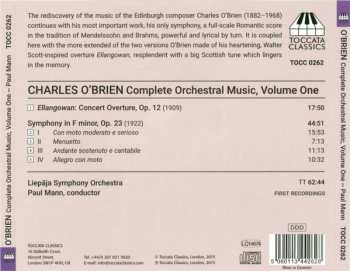 CD Charles O'Brien: Complete Orchestral Music, Volume One (Ellangowan: Concert Overture, Op. 12 / Symphony In F Minor, Op. 23) 441560
