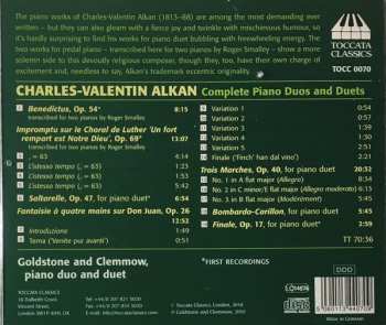 CD Charles-Valentin Alkan: Complete Piano Duos And Duets 318191