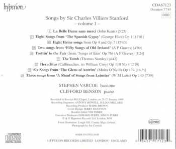CD Charles Villiers Stanford: Songs - 1 (Including Songs From: 'The Glens Of Antrum' And Settings Of Heine, Keats, George Eliot) 292678
