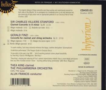 CD Charles Villiers Stanford: Clarinet Concertos 316101