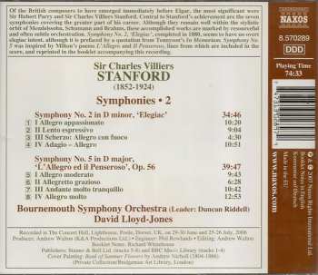 CD Charles Villiers Stanford: Stanford - Symphonies Nos. 2 and 5 247338