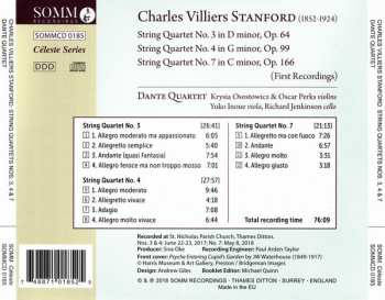 CD Charles Villiers Stanford: String Quartets Nos 3, 4 & 7 314905
