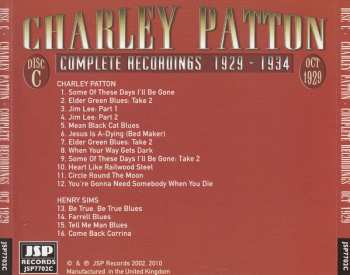 5CD/Box Set Charley Patton: Complete Recordings 1929 - 1934 407282