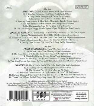 2CD Charley Pride: Amazing Love/Country Feelin'/Pride Of America/Charley 392590
