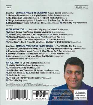 2CD Charley Pride: Charley Pride's 10th Album/From Me To You/Sings Heart Songs/I'm Just Me 456648