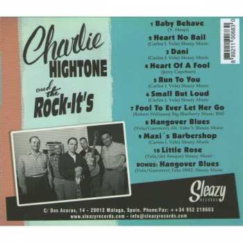 CD Charlie Hightone & The Rock It's: Small But Loud 253108