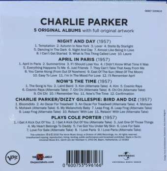 5CD/Box Set Charlie Parker: 5 Original Albums 114232