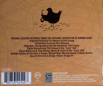 10CD Charlie Parker: Bird: The Complete Charlie Parker On Verve 401388