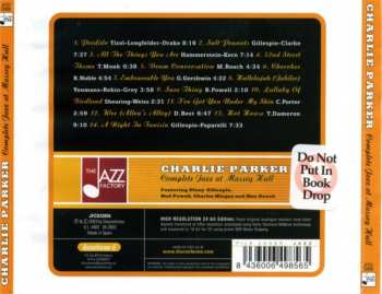 CD Charlie Parker: Complete Jazz At Massey Hall 294945