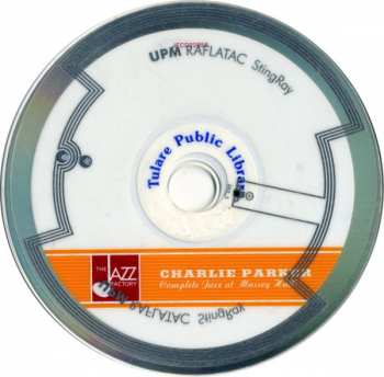 CD Charlie Parker: Complete Jazz At Massey Hall 294945