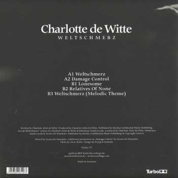 LP Charlotte De Witte: Weltschmerz CLR 349049