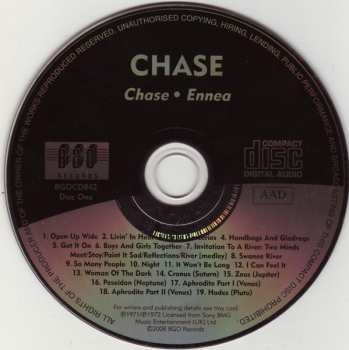2CD Chase: Chase/Ennea/Pure Music 6829