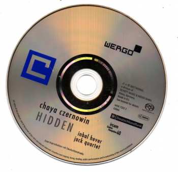 CD Chaya Czernowin: Hidden 407736