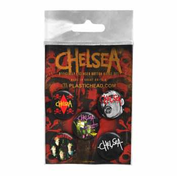 Merch Chelsea: Sada Placek Chelsea Button Badge Set