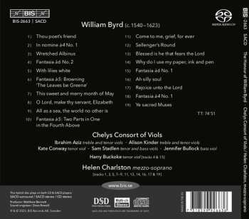 SACD Chelys Consort Of Viols: The Honour Of William Byrd 478617