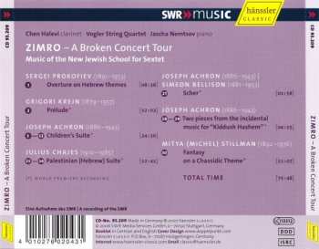 CD Chen Halevi: Zimro, A Broken Concert Tour: Music Of The New Jewish School For Sextet 301822