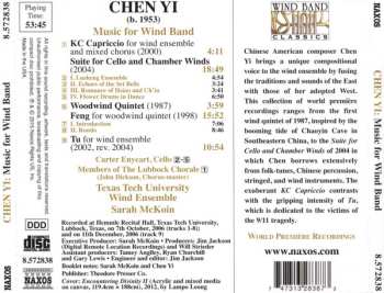 CD Chen Yi: Suite For Cello And Chamber Winds • KC Capriccio • Feng • Woodwind Quintet • Tu 481938