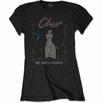 Merch Cher: Dámské Tričko Heart Of Stone 