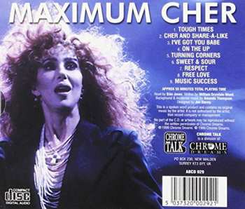 CD Cher: Maximum Cher (The Unauthorised Biography Of Cher) 455692