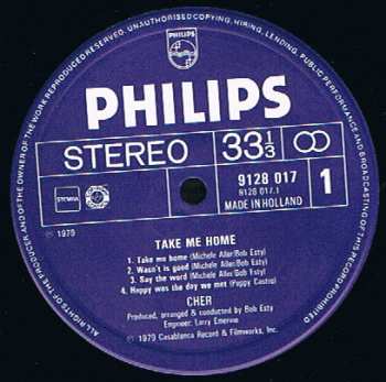 LP Cher: Take Me Home