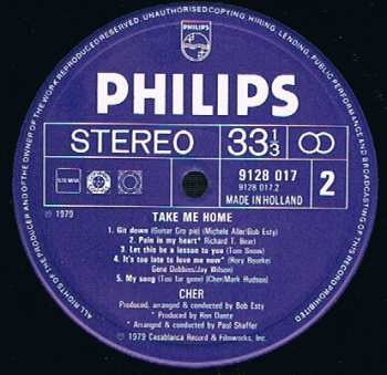 LP Cher: Take Me Home
